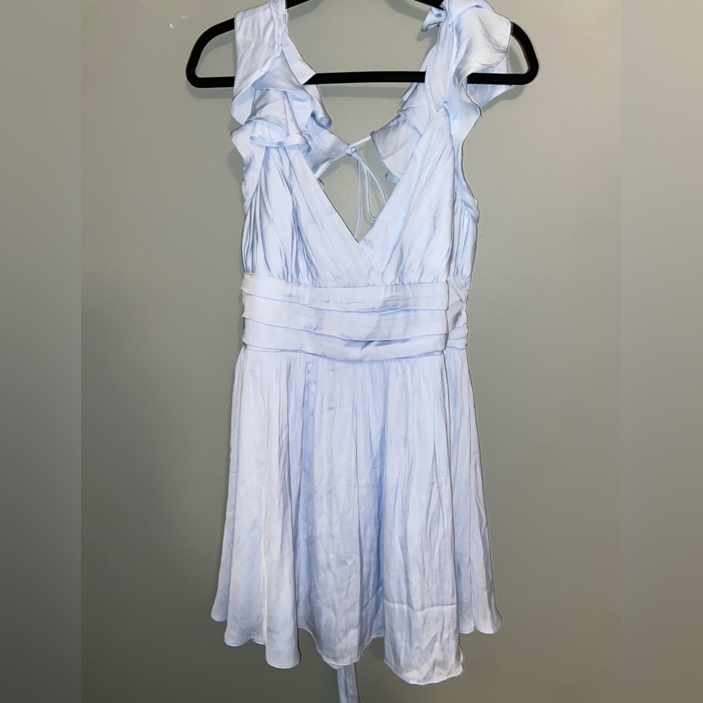 Light blue summer dress